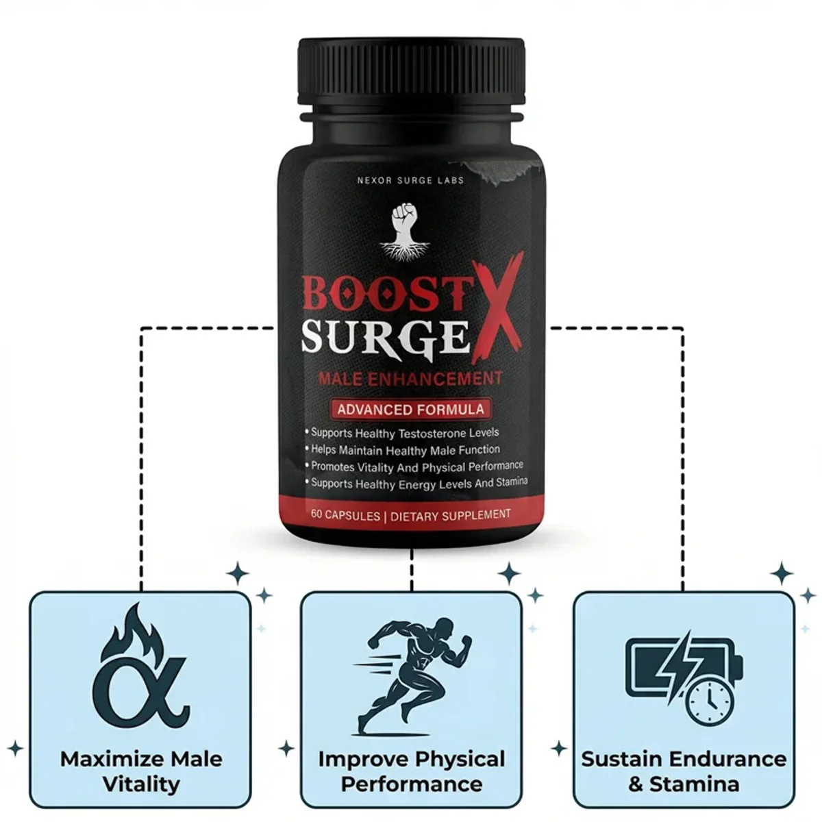 Boost Surge X bottle